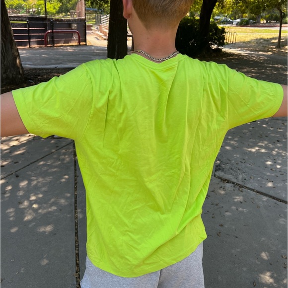 POLO RALPH LAUREN MEN CLASSIC FIT CREW NECK CHEST POCKET T SHIRT GREEN LIME PONY - Picture 7 of 16